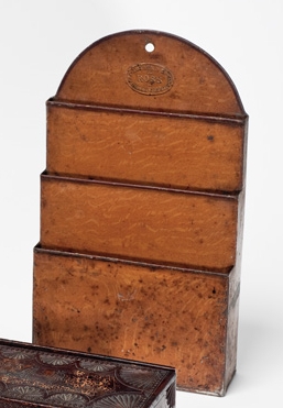 Image of Tole ware letter rack