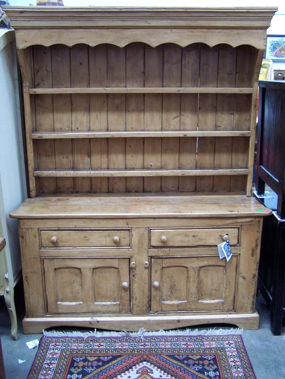 Image of Victorian Baltic Pine Welsh Dresser