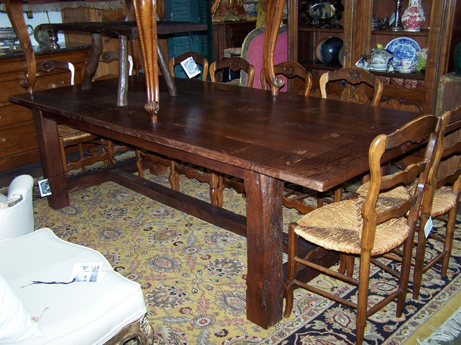 Image of Refectory Oak Dining Table
