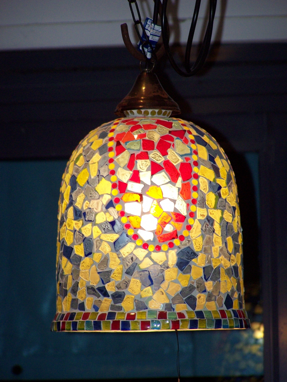 Image of Mosaic pendant light