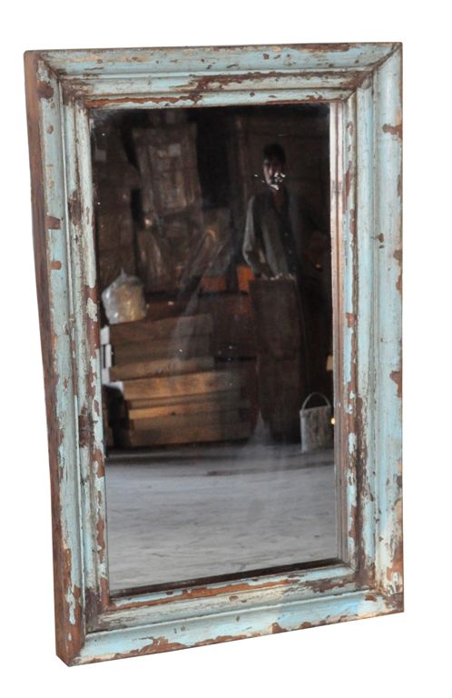 Image of Mirror with old moulded frame