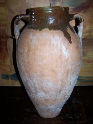 Image of Turkish semi-glazed pot