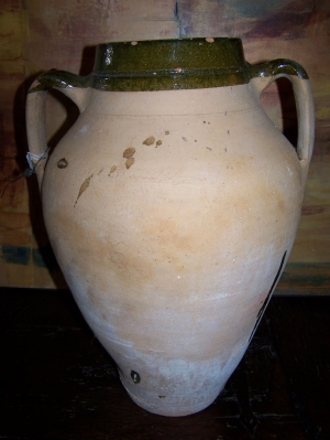 Image of Turkish semi-glazed pot