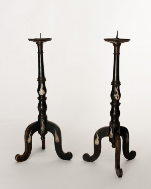 Image of 18th Century French Candlesticks