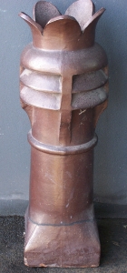 Image of Chimney pot salt glazed
