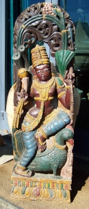 Image of Indian Suriati God carving