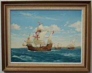 Image of Maritime Painting by Roger Fisher