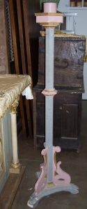 Image of Paschal Spanish candle stand