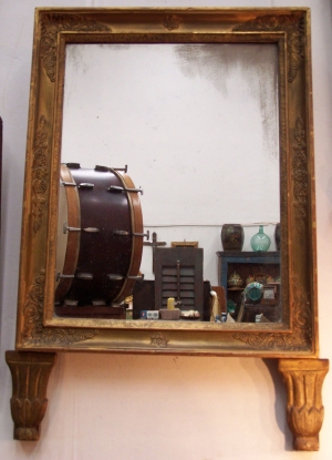 Image of French gilt mirror Circa 1820