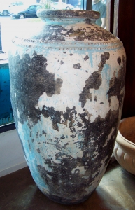 Image of Ancient pottery storage pot