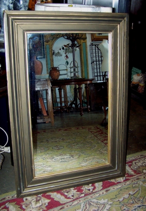 Image of Mirror hand painted frame by Karel Burrows