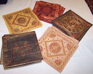 Image of Embroidered cushion Covers